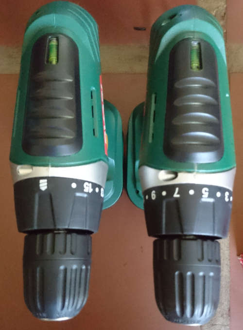 Ryobi 12V Cordless Driver Drill (HCD-12) - Displays -  Package Wear - No Bit/s - Chargers Included