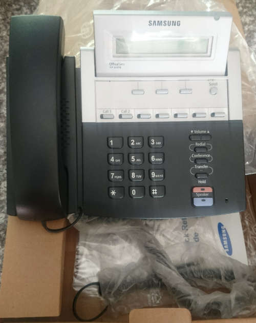 Samsung ITP-5107S Internet Phone - Display - As New (No Power Supply - Works on 48v POE)