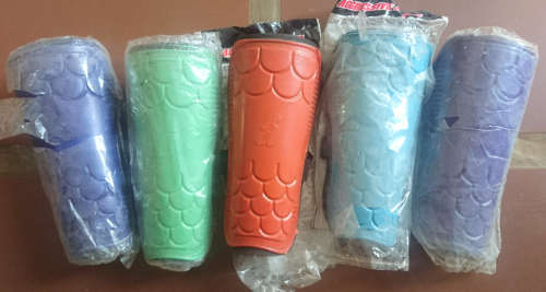 Boys 23cm Shin Guards - Strapped