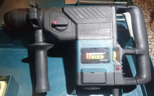 750W 30mm Electric Rotary Hammer Drill - 3 Modes - (Display - As New - With SDS Bits)