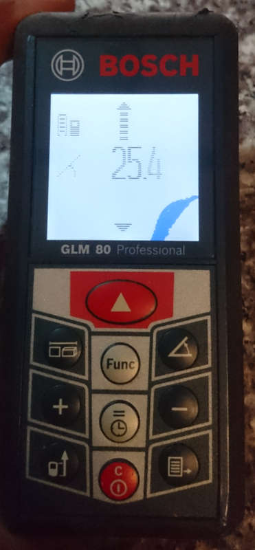 Bosch GLM80 Professional Laser/Level Measure (Please Read) - USB Charging