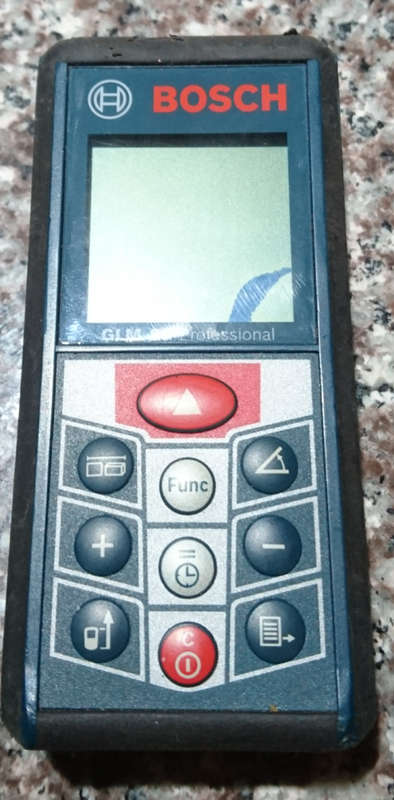 Bosch GLM80 Professional Laser/Level Measure (Please Read) - USB Charging