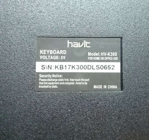Havit USB Plug n Play Number Pad (Great for Mobile Finance/Accounts Users)