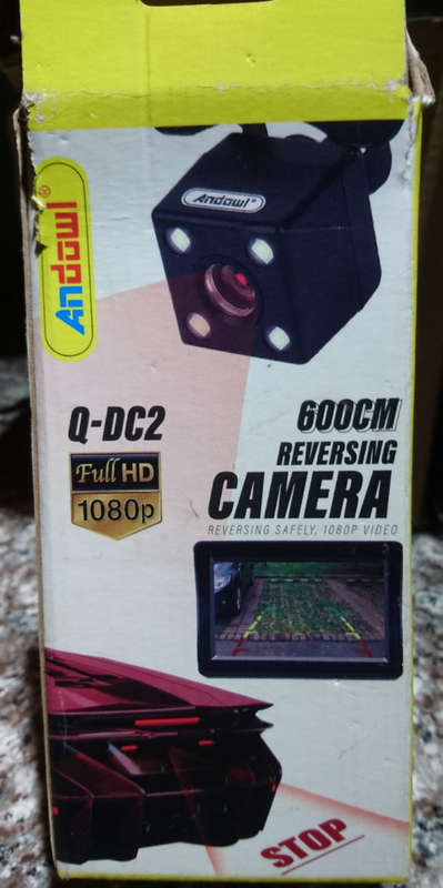 Andowl Reverse Camera (As New - Worn Packaging) Only 1 Available - Complete!