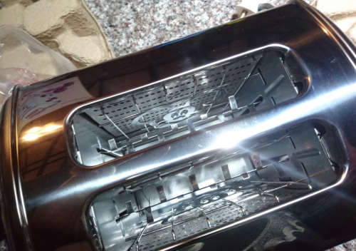 Disney Range Kenwood 2 Slice Mikey Mouse Toaster (Mickey Toast Engraving as on Display Image) Only 1