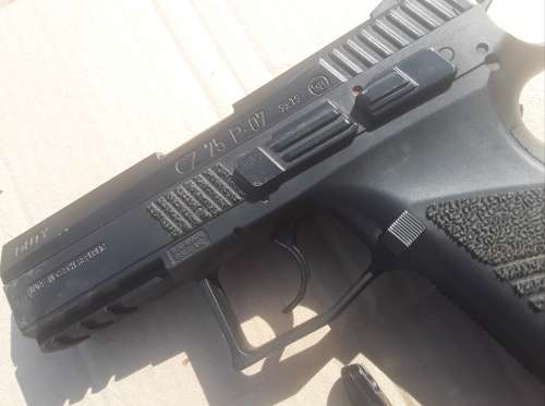 CZ 75 P-07  9x19 Blowback Co2 Pistol