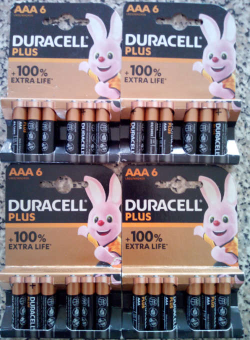 Duracell Plus AAA Batteries (6pk) Last 2 Packs