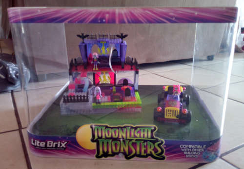 Moonlight Monsters Vanity Construct & Moonlight Ride (Assembled in Perspex Enclosure and Wires Up)