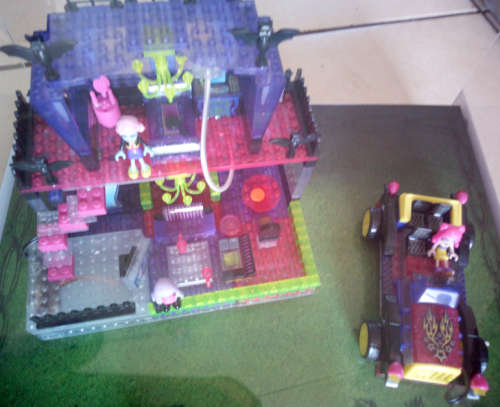 Moonlight Monsters Vanity Construct & Moonlight Ride (Assembled in Perspex Enclosure and Wires Up)