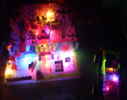 Moonlight Monsters Vanity Construct & Moonlight Ride (Assembled in Perspex Enclosure and Wires Up)