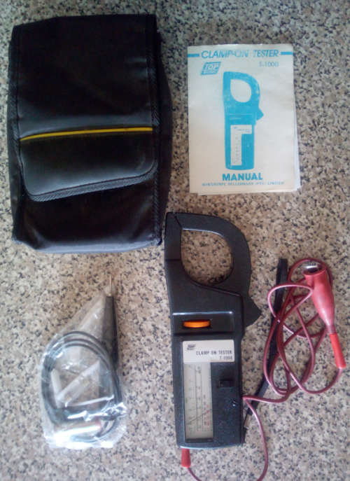 TopTronic T-1000 Analogue Clamp On Multimeter
