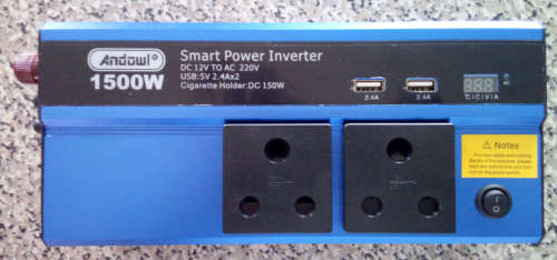 For Spares or Restoration 12V 1500w Inverter (Please Read)