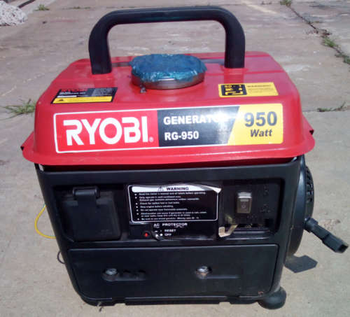 (Please Read - Need service) Ryobi 950W 2-Stroke Generator (RG-950) Display Unit