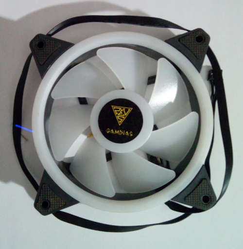 Gamdias Aeolus m2-1201r (12v Gaming Fan) - Fan Only