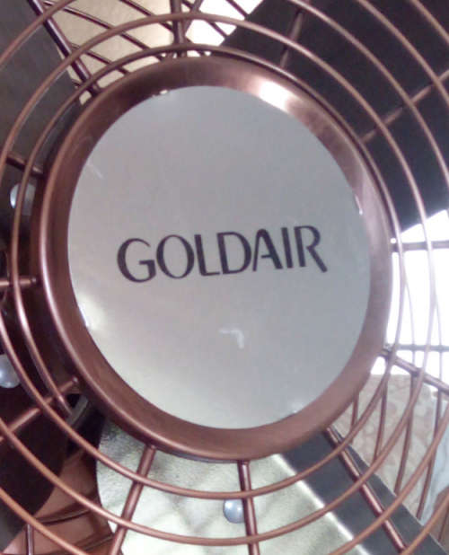 Goldair 40cm Copper Pedestal Fan (Cosmetics - Please Read - Gdpf-16c)