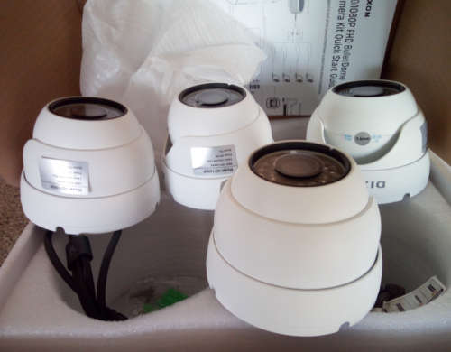 4 x Dixon FHD Dome Camera Kit (1080P - 3.6mm)