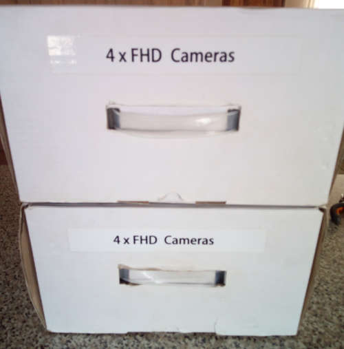 4 x Dixon FHD Dome Camera Kit (1080P - 3.6mm)