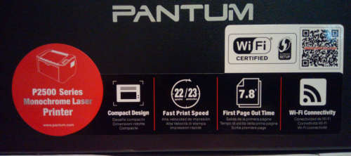 Pantum P2512 Wireless Mono Laser Printer (Display - As New!) - App on Playstore