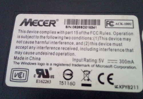 Mecer Usb Numeric Keypad