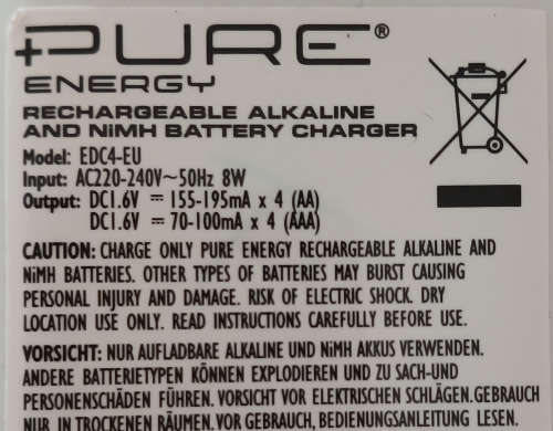 Pure Energy 1.5V Alkaline Rechargeable AA Pack (Please Read) R/C Vehicles / Gamers/Controllers