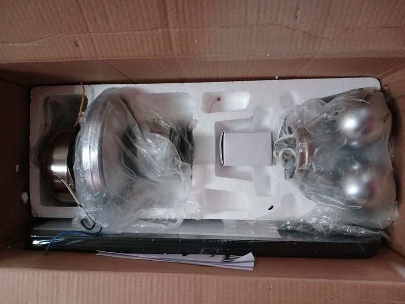 Please Read - Goldair 132cm 4 Blade Ceiling Fan (GCF-505) Display Unit