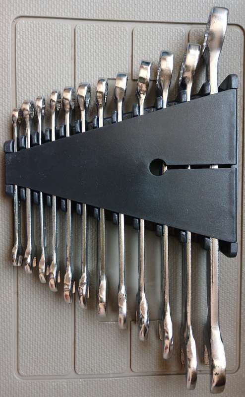 12 Piece Cr-V (8 - 15mm, 17, 19, 22 & 24mm)
