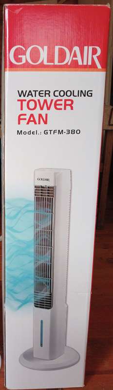 Goldair Water Cooling Tower Fan (Display,- Please Read)