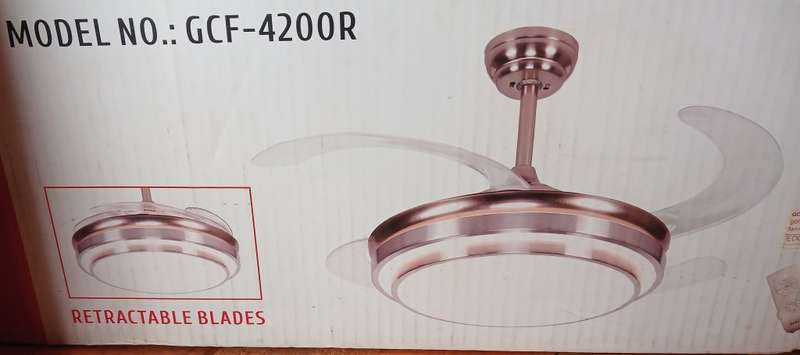 Goldair Retractable 4 Blade Ceiling Fan - Display Unit