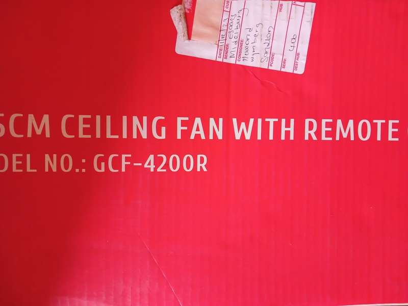 Goldair Retractable 4 Blade Ceiling Fan - Display Unit