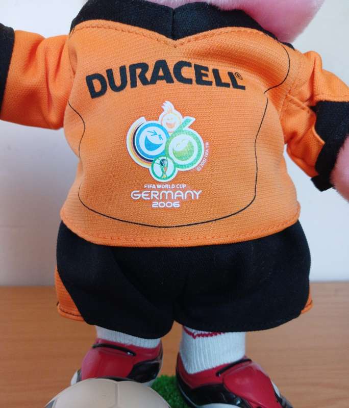 2006 Germany Fifa WorldCup Duracell Battery Operated Bunny (400mm) 1 bid for 2 Bunnies
