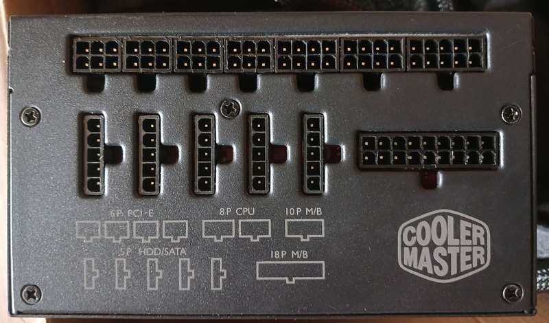 Cooler Master Switching Power Supply V850 80+Gold (Please Read - Spares/Restoration)