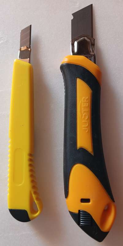Durable Utility Knife (2pc) 9mm and 18mm