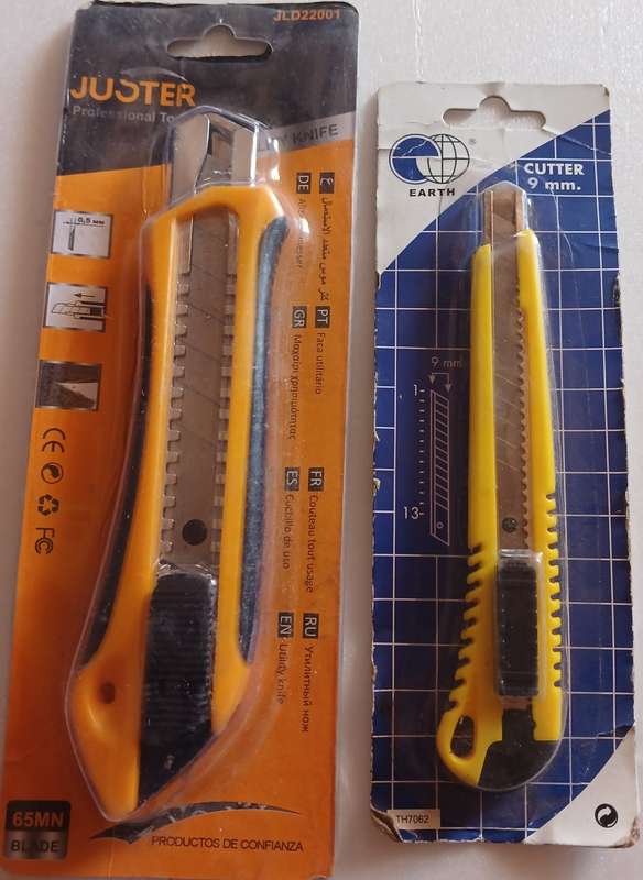 Durable Utility Knife (2pc) 9mm and 18mm
