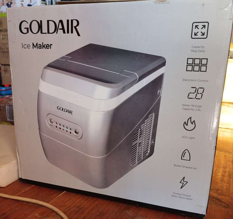 Goldair 15kg Ice Maker (Display Unit)