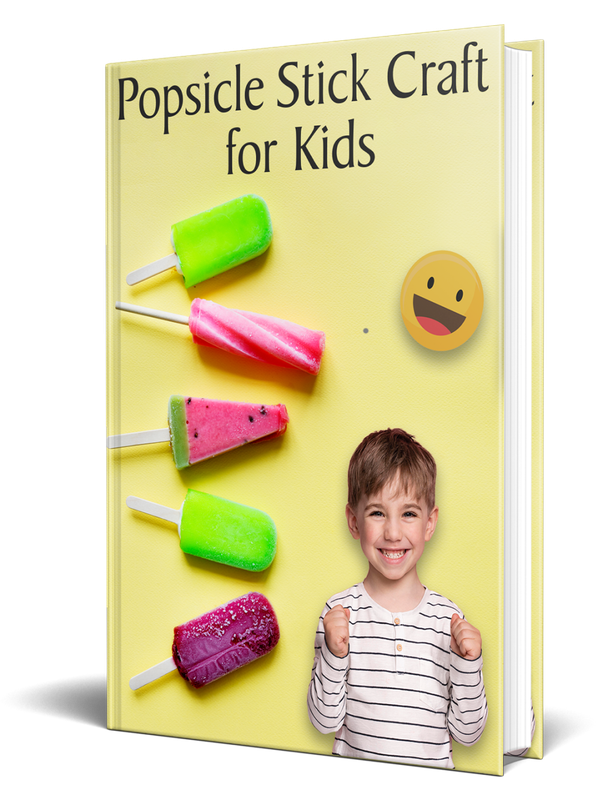 Popsicle Stick Craft For Kids - 36 Pages Ebook