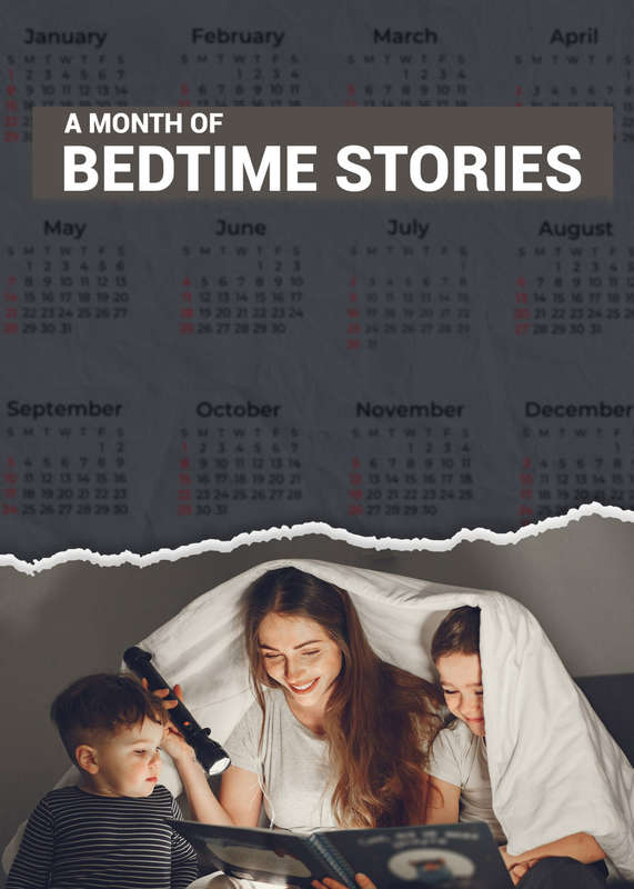 A Month of Bedtime Stories - 43 Pages Children Story eBook
