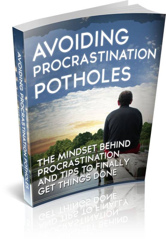 Avoiding Procrastination Potholes - 34 Pages eBook