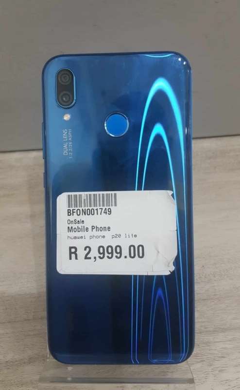 HUAWEI P20 LITE 64GB SINGLE SIM  CLEAN LIKE NEW BARGAIN