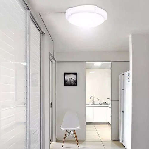 40W Solar Ceiling Lamp Home Chandelier Corridor Light with Remote Control