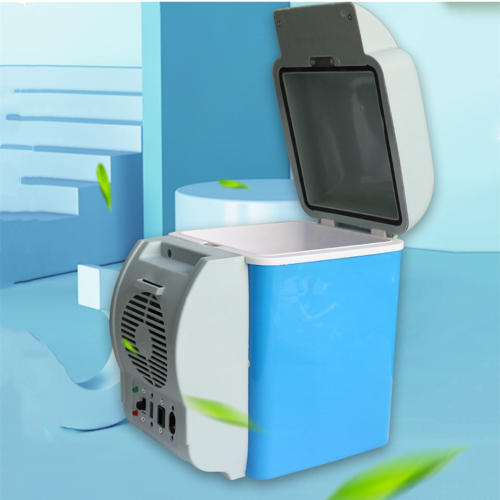 7.5L mini portable car refrigerator hot and cold car cooler