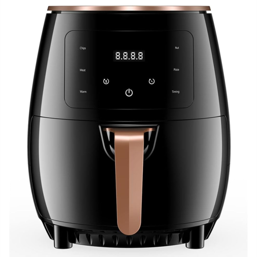 4.5 liter air fryer with digital display electric air fryer for baking, roasting and grilling