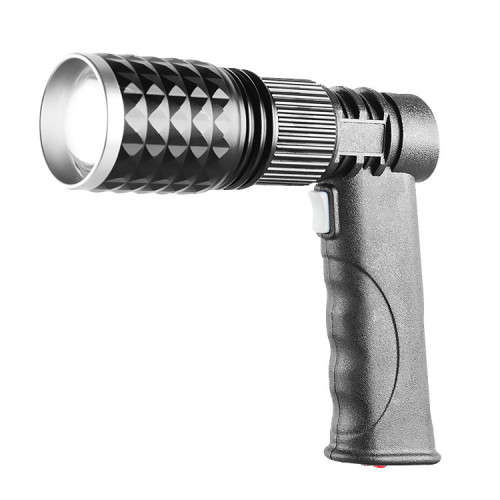 534 multifunctional handheld strong light flashlight rechargeable pistol light with tripod