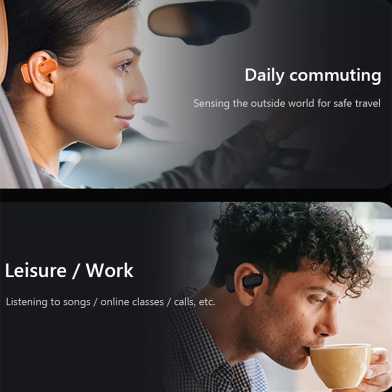 Air9 wireless sports headphones with heavy bass and noise reduction Bluetooth outdoor headphones