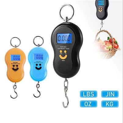 Digital LCD Portable Electronic Hanging Hook Luggage Scale Weight