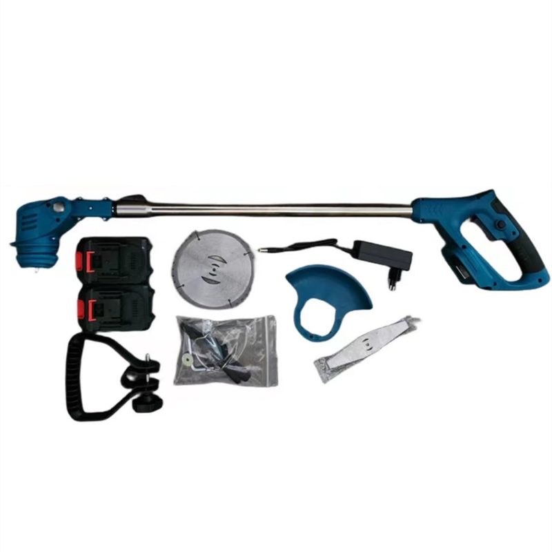 36V electric cordless lawn mower with two rechargeable batteries