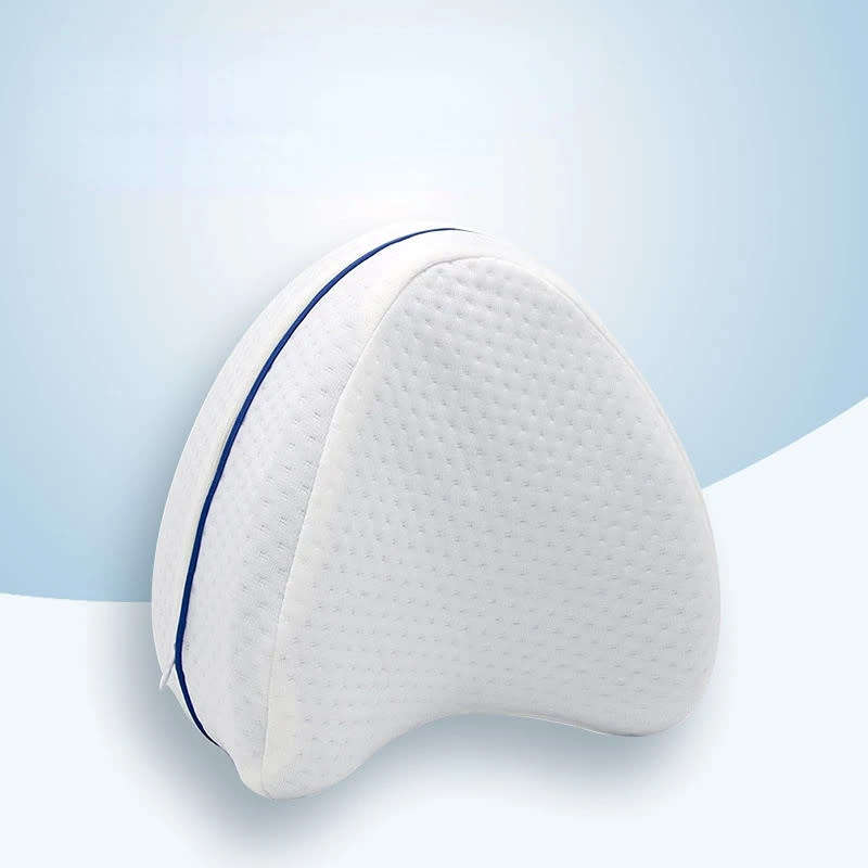 Foot Memory Foam Leg Pillow Heart Shape Slow Rebound Side Sleeping Pillow