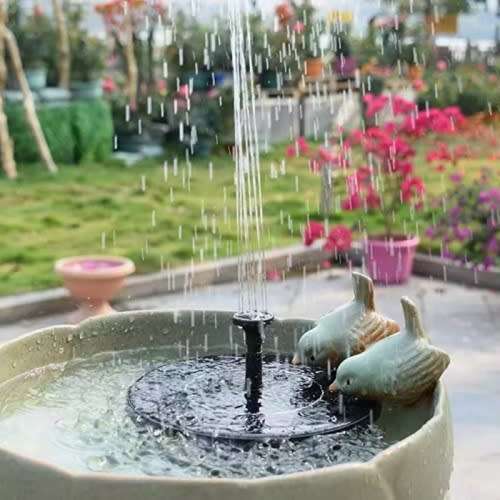 Solar Fountain Floating Solar Fountain Pump Garden