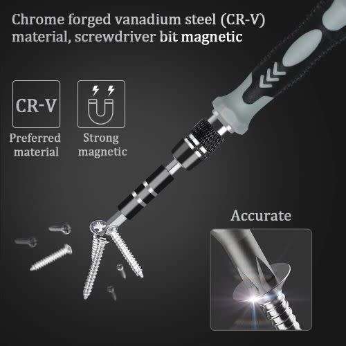 Screwdriver Set 115 Jewelers Watch Jewelry Eyeglass Repair Tools Precision Micro
