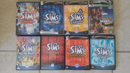 Sims Delux and Expansion Packs