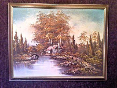 Dutch - J. SPOHLER OIL ON BOARD.